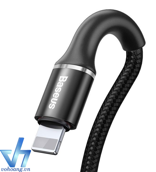 Baseus LV551 | Cáp Sạc Nhanh Baseus Siêu Bền Halo Cho iPhone/ iPad