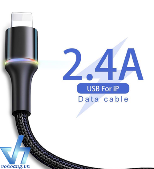 Baseus LV551 | Cáp Sạc Nhanh Baseus Siêu Bền Halo Cho iPhone/ iPad