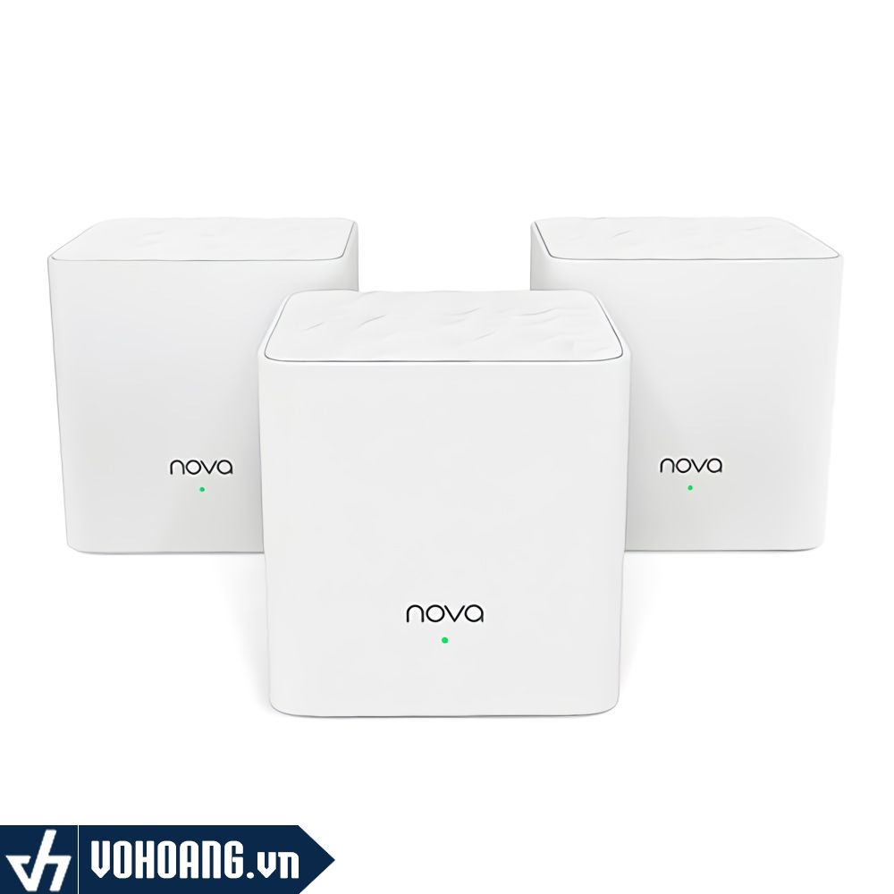 Tenda Nova MW3 | Combo 3 Bộ Phát Wi-Fi Mesh Giá Tốt Cho Gia Đình & Văn Phòng AC1200