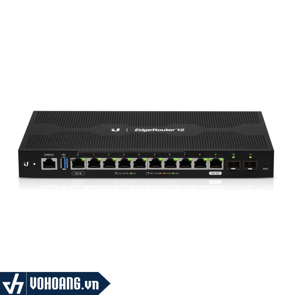 Ubiquiti EdgeRouter ER-12P | Router Cân Bằng Tải Lên Đến 600 User Mới Nhất | Hàng Chính Hãng