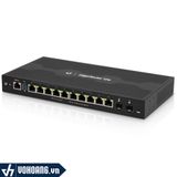  Ubiquiti EdgeRouter ER-12P | Router Cân Bằng Tải Lên Đến 600 User Mới Nhất | Hàng Chính Hãng 