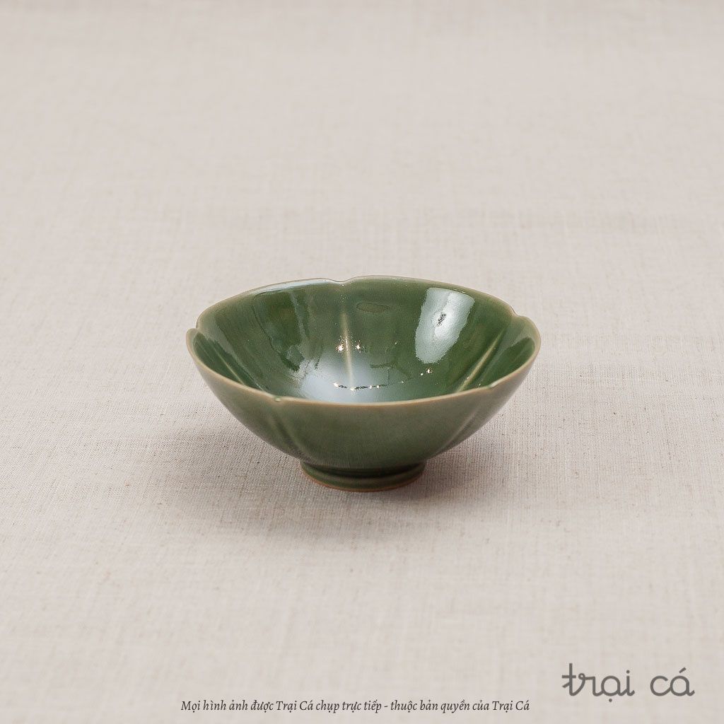  Bát ăn cơm bổ ô gốm Hiên Vân (13x6cm) 