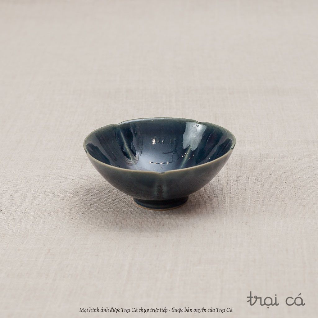  Bát ăn cơm bổ ô gốm Hiên Vân (13x6cm) 