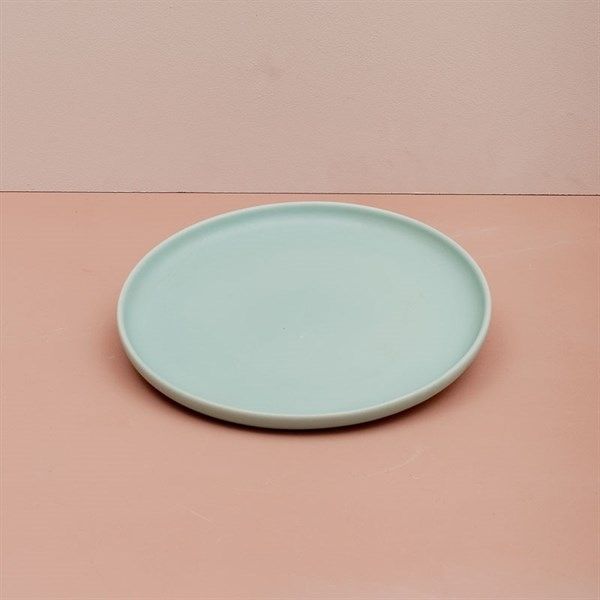  Đĩa phẳng (22cm) - teal 