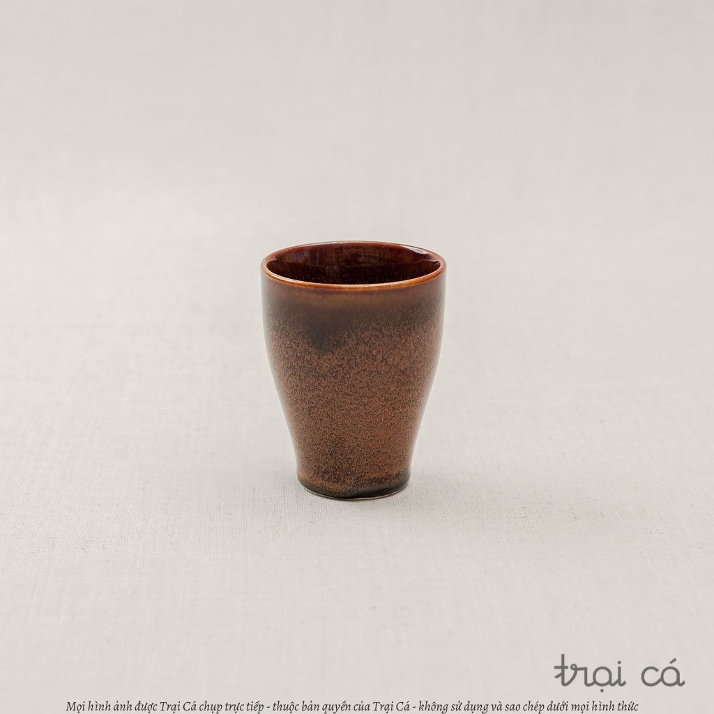  Cốc cao thắt chân gốm Chinh (7.5x9.5cm) 