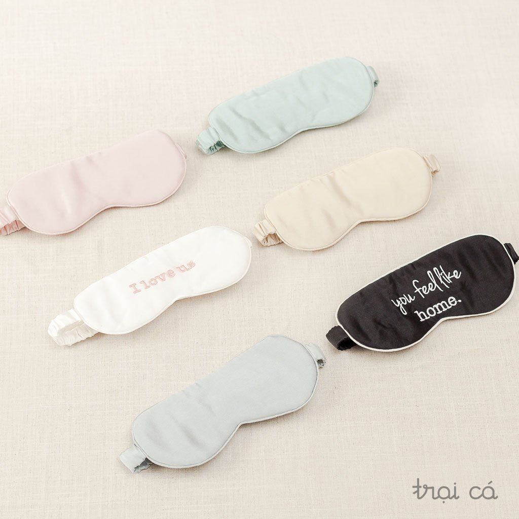  Bịt mắt lụa tơ tằm (Silk sleep mask) 