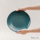  Đĩa tròn gốm Chinh (27cm) 