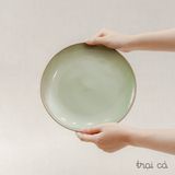  Đĩa tròn gốm Chinh (24cm) 