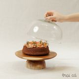  Cakestand gỗ keo (25x7cm) - lớn 