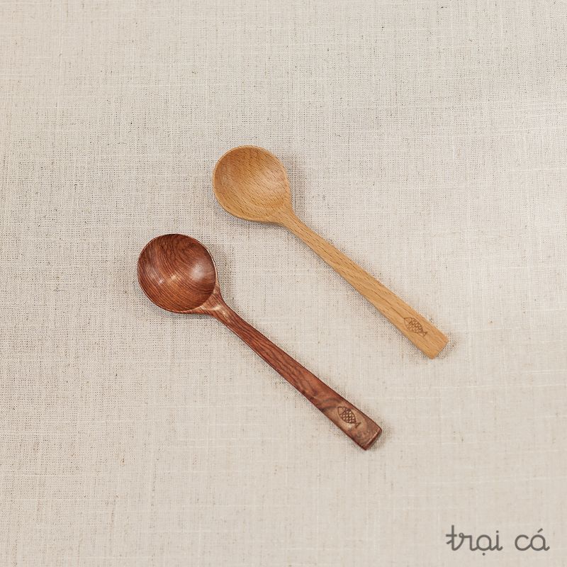  Thìa (16cm) - tròn to cán ngắn 