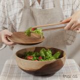  Bát salad gỗ keo (23x9cm) 