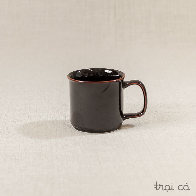  Cốc cà phê đại (10x9cm) - black 
