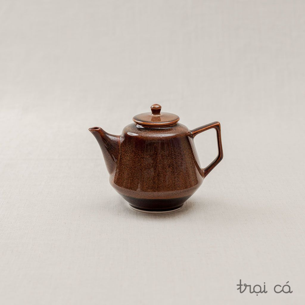 Ấm hình nón D12H11cm - nhiều màu