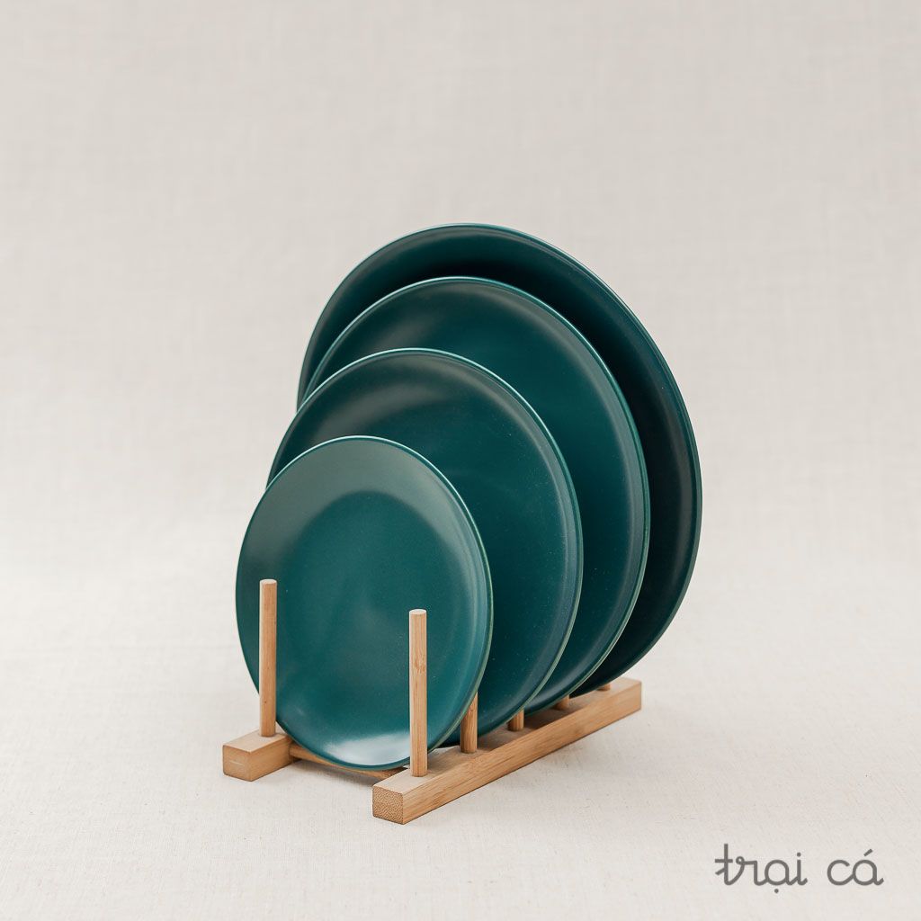  Đĩa tròn gốm Chinh (17cm) 