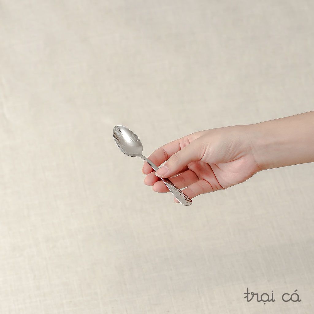 Bộ 16 chiếc thìa dĩa cao cấp REGAL quả trám Crystal