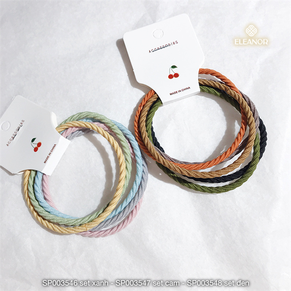 Cột tóc - SP003546 xanh vàng