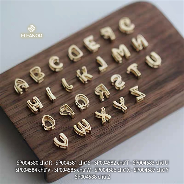 Mặt dây chuyền - SP004582 chữ T