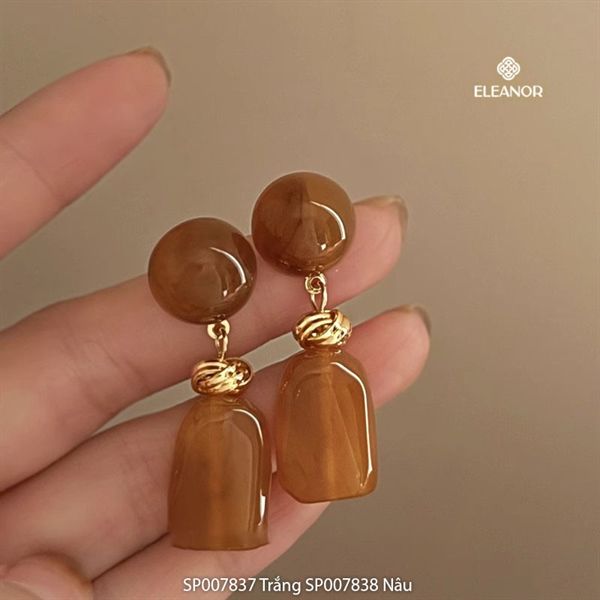 Bông tai - SP007838 Màu Nâu