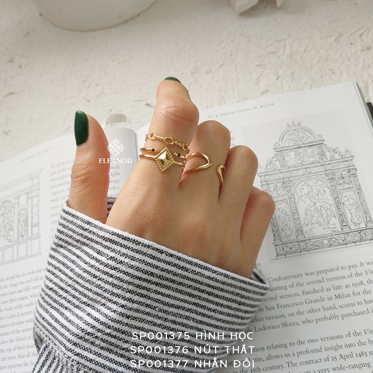 Nhẫn - SP001375 hình học