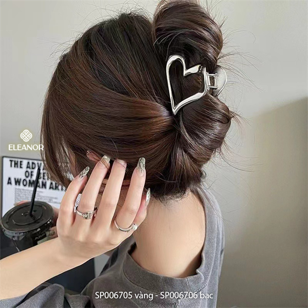 Kẹp tóc - SP006706 bạc