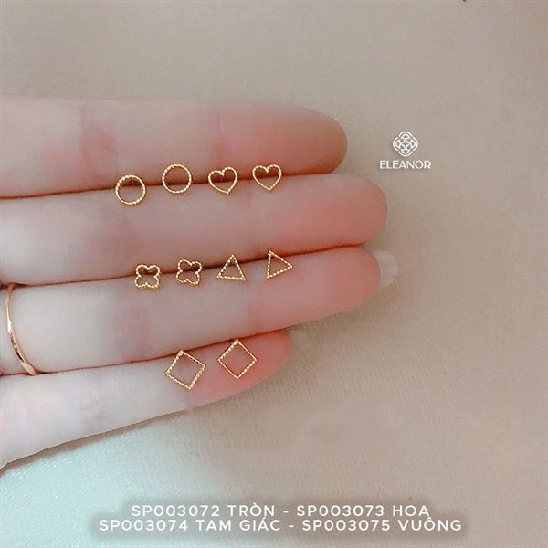 Bông tai - SP003074 tam giác vàng