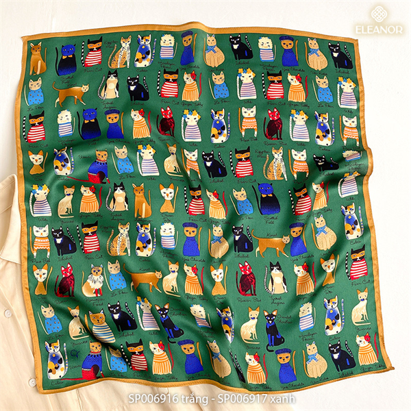 Khăn quàng cổ - SP006917 xanh
