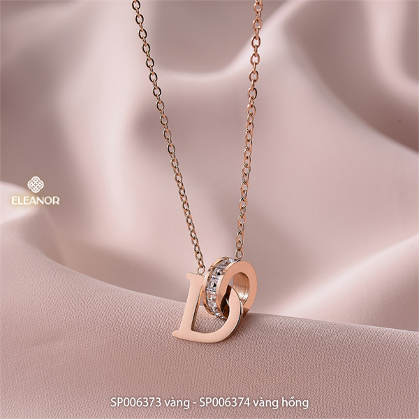 Dây chuyền - SP006374 màu vàng hồng
