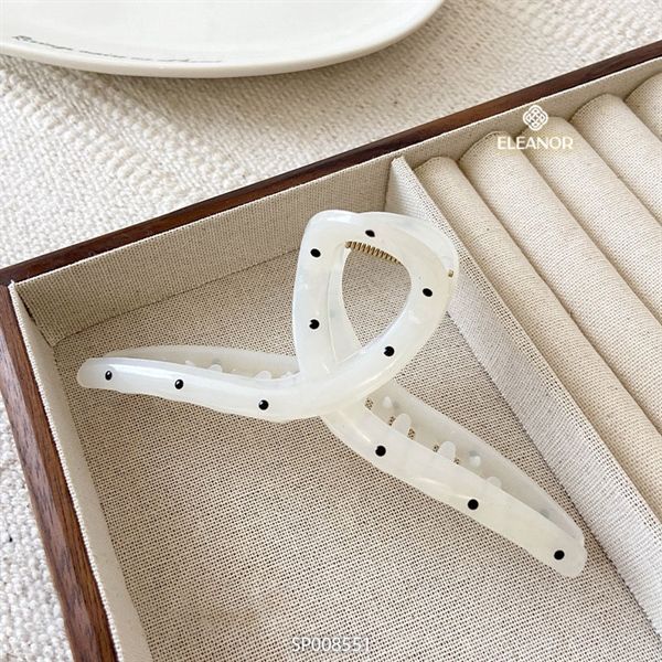 Kẹp tóc - SP008551 Large Chéo Tối Giản