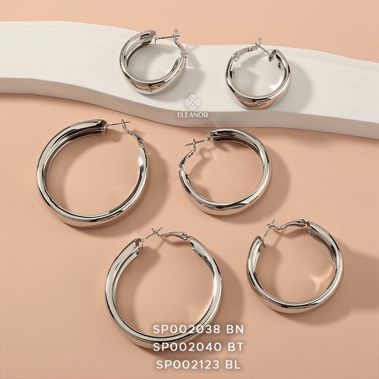 Bông tai - SP002040 bạc trung