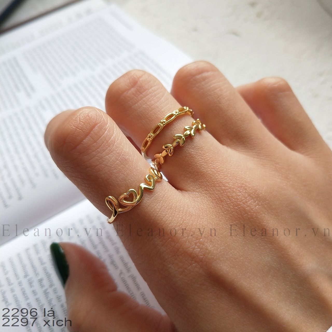 Nhẫn - SP002297 mắt xích