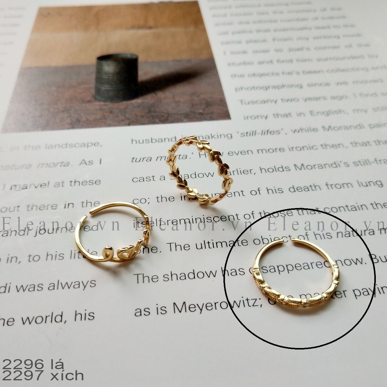 Nhẫn - SP002297 mắt xích
