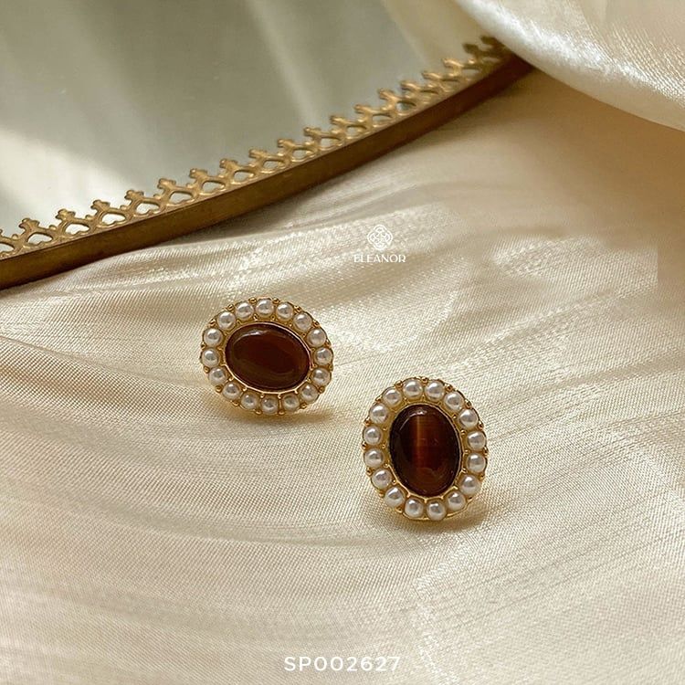 Bông tai - SP002627 đỏ