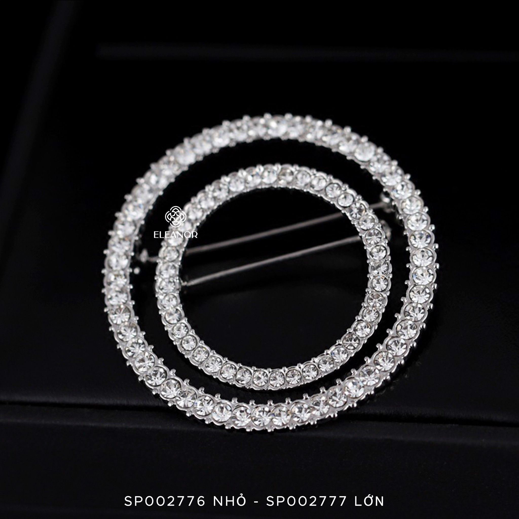 Cài áo - SP002776 bạc nhỏ