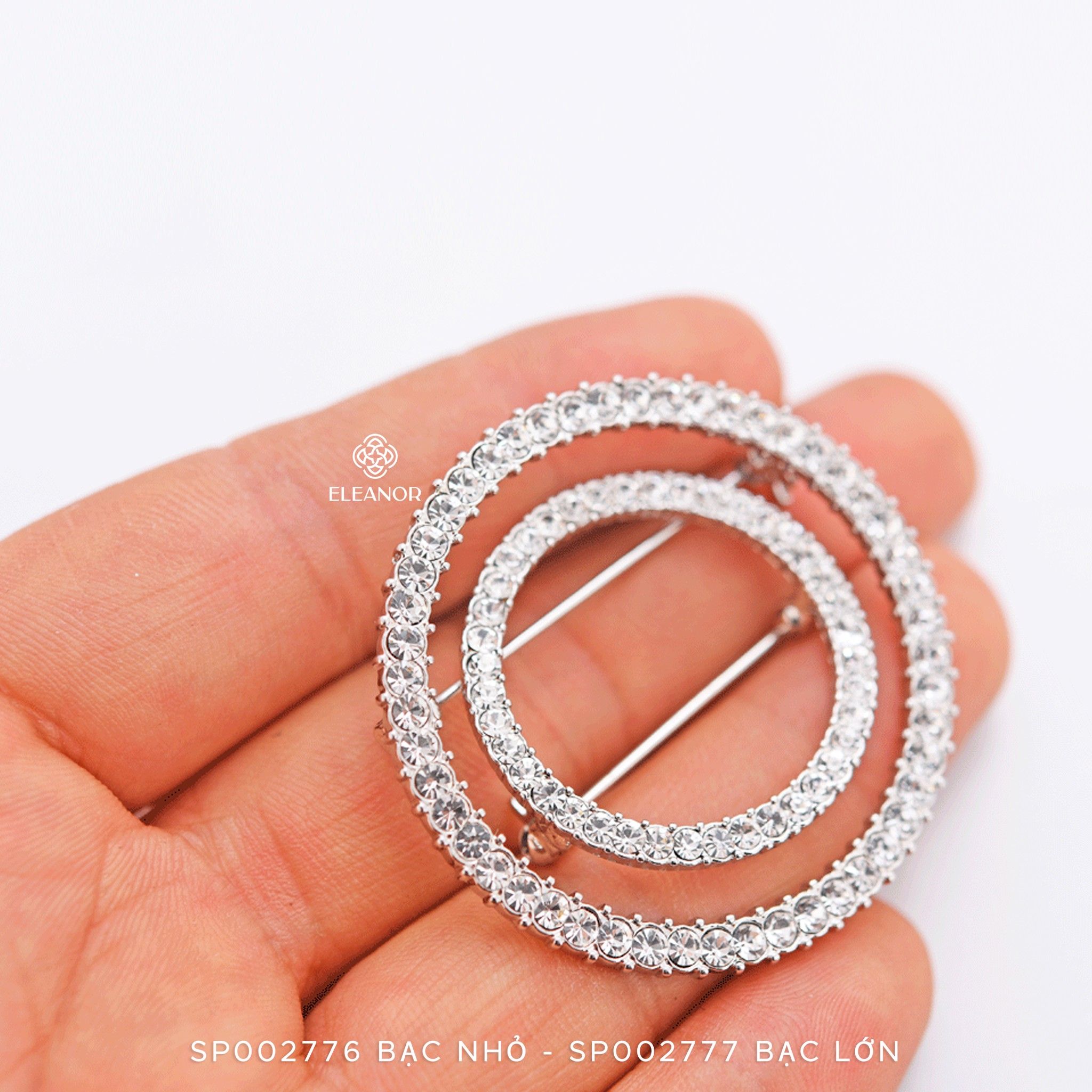 Cài áo - SP002776 bạc nhỏ