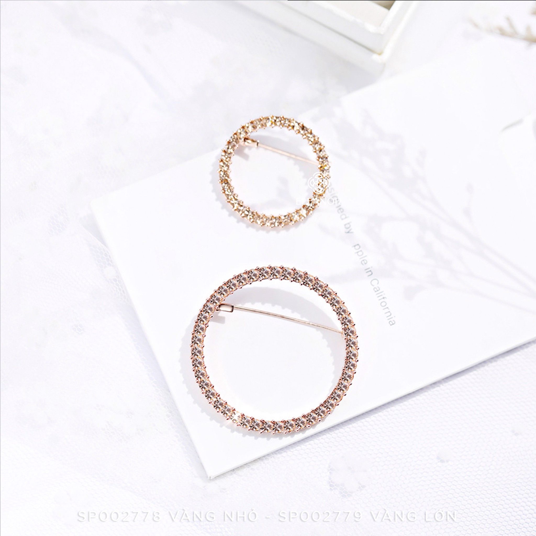 Cài áo - SP002778 vàng nhỏ