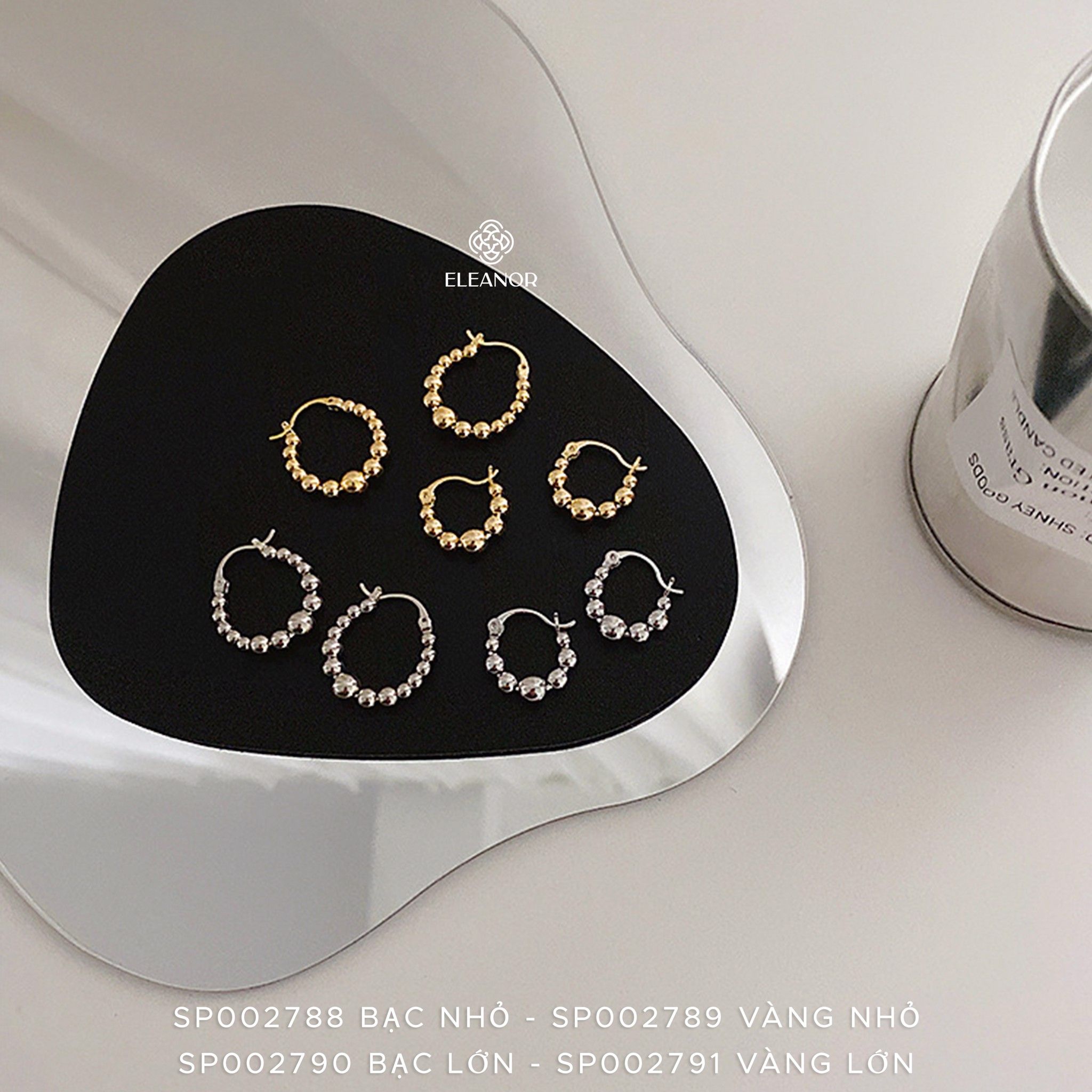 Bông tai - SP002788 bạc nhỏ