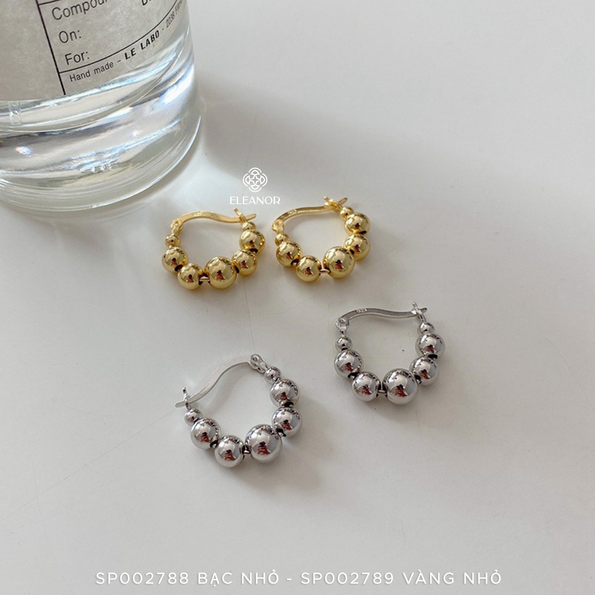 Bông tai - SP002789 vàng nhỏ
