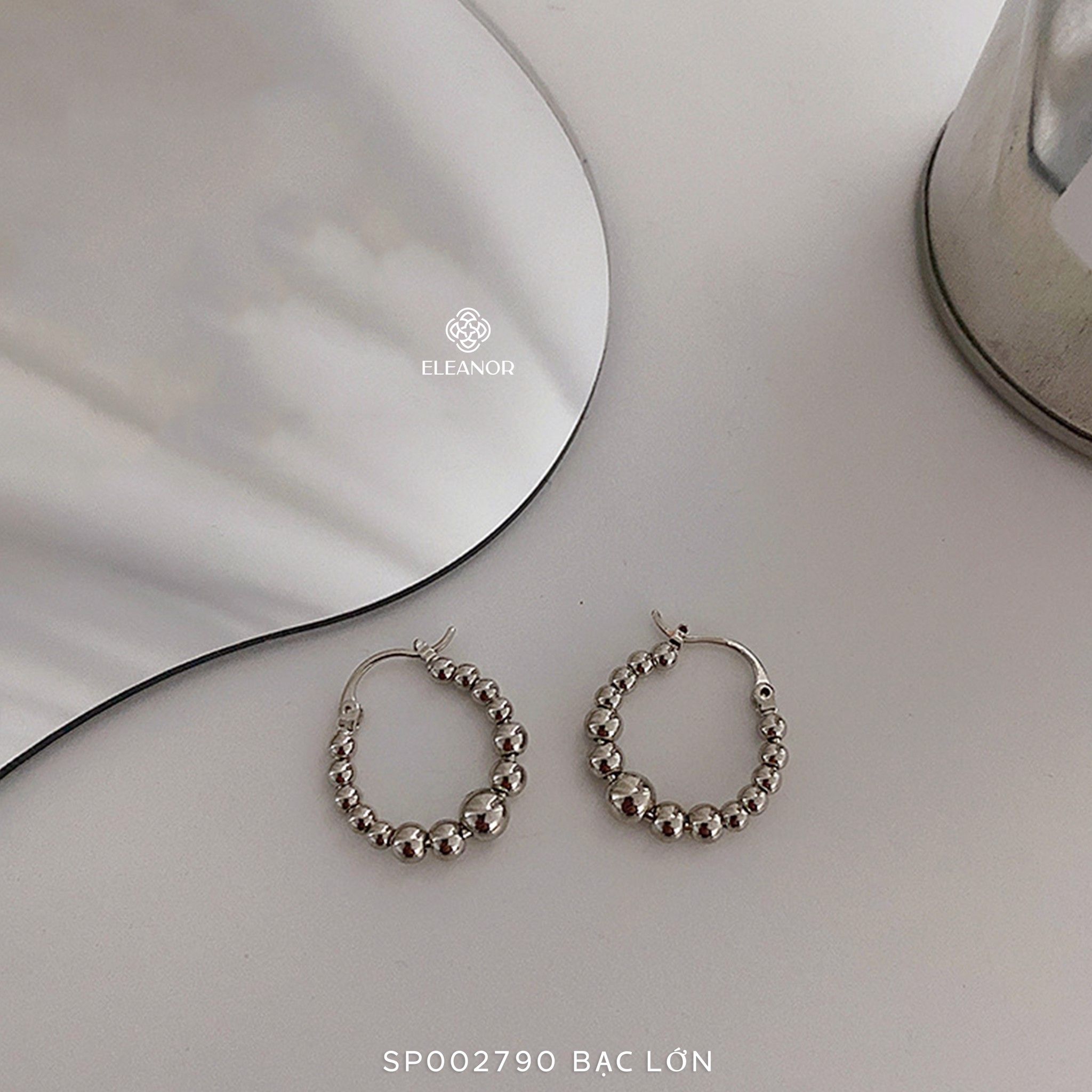 Bông tai - SP002790 bạc lớn