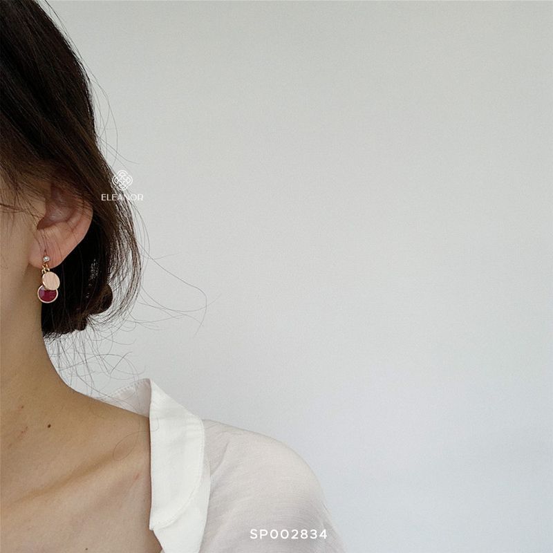 Bông Tai - SP002834 đỏ hồng