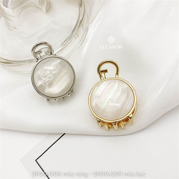 Kẹp tóc - SP004309 viền bạc