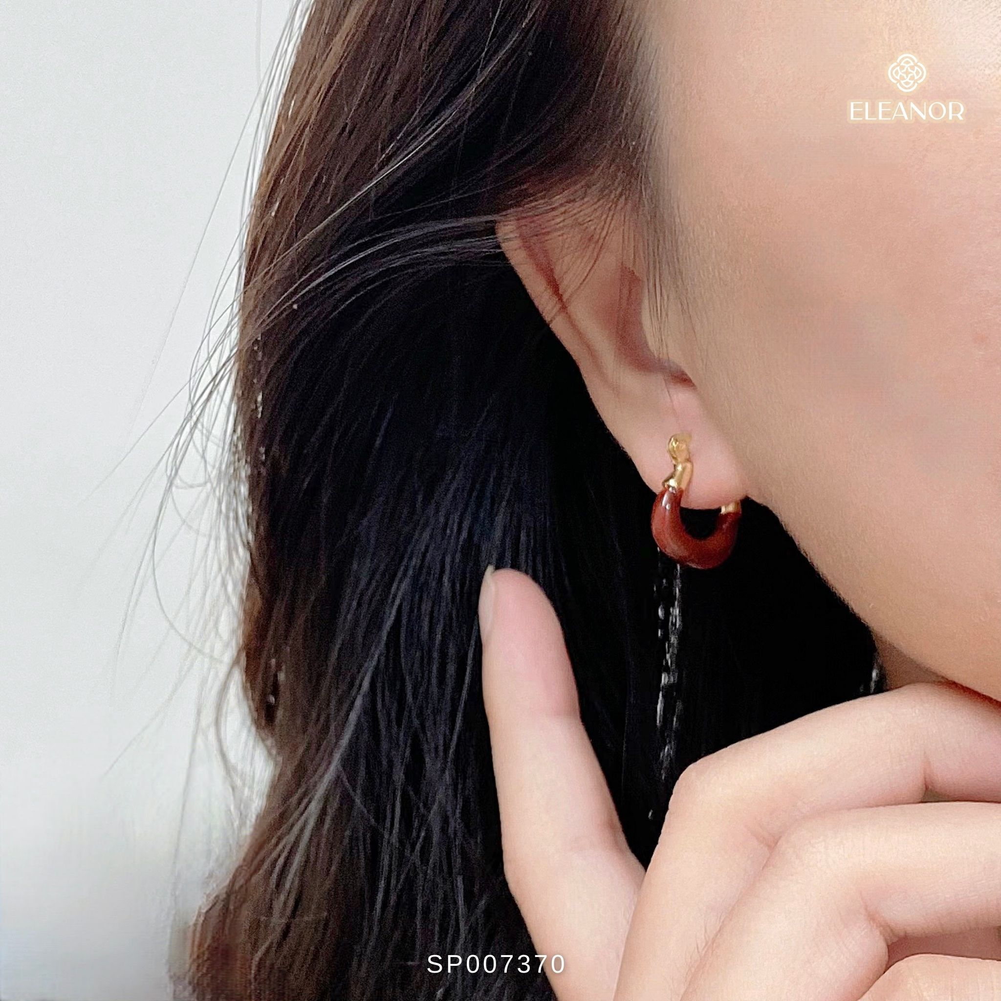 Bông tai - SP007370 đỏ