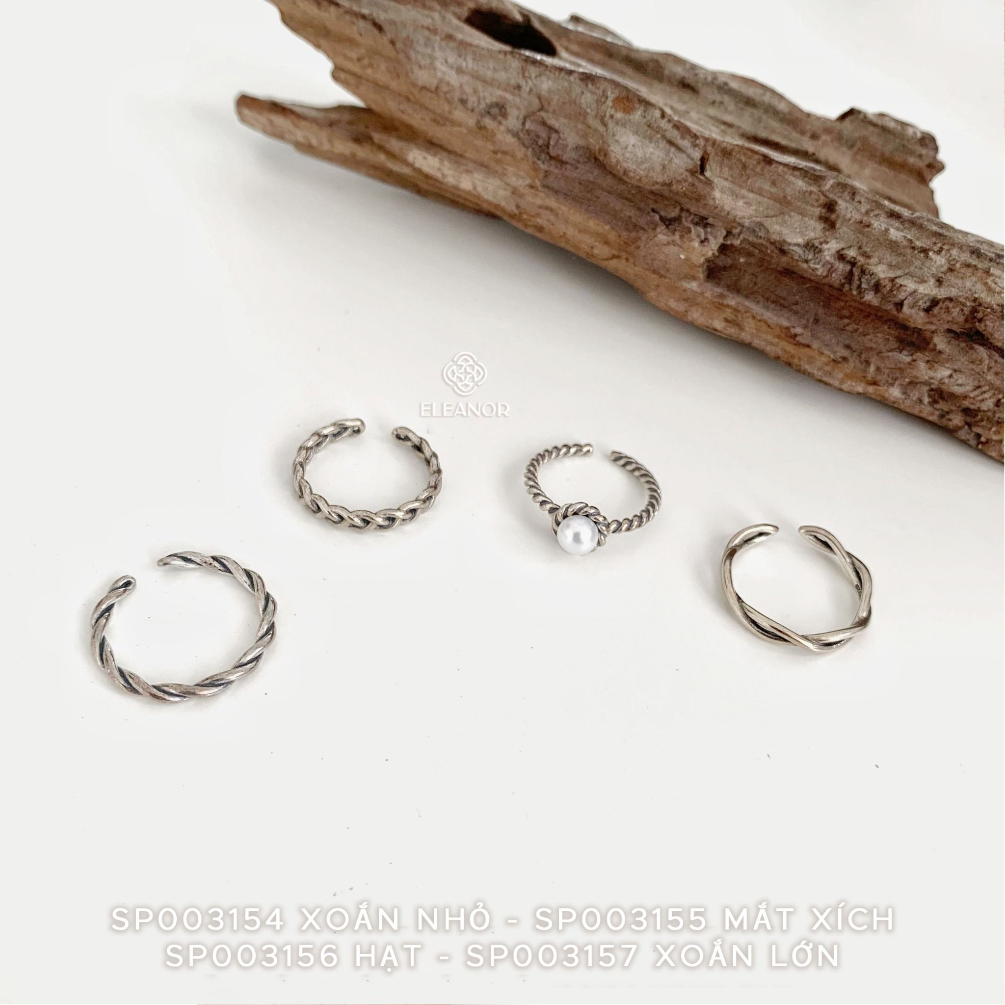 Nhẫn - SP003154 xoắn nhỏ