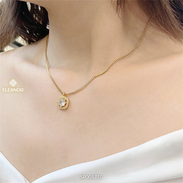 Dây chuyền - SP005710 mặt vuông (5611)