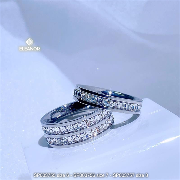 Nhẫn - SP003755 bạc size 6