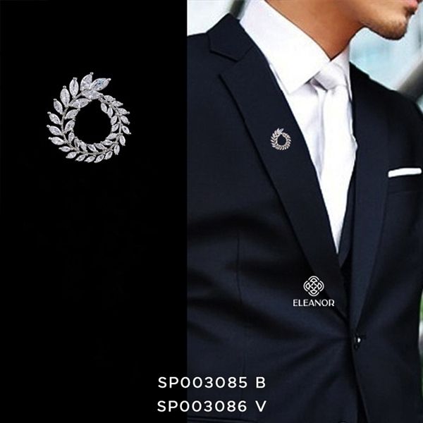 Cài áo - SP003085 bạc