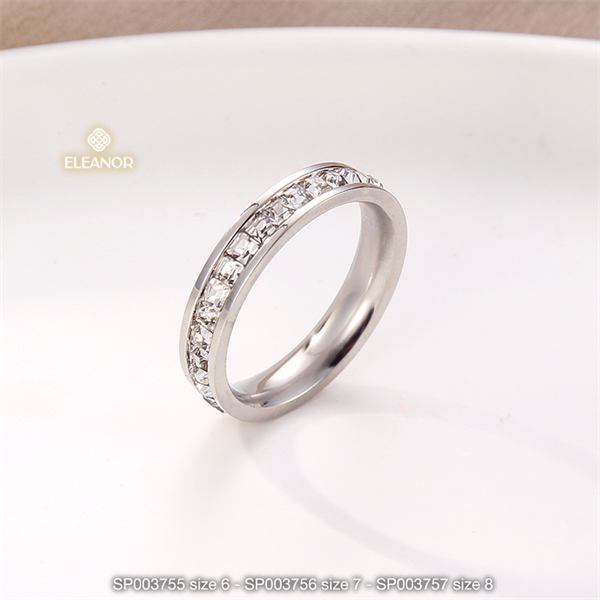 Nhẫn - SP003755 bạc size 6