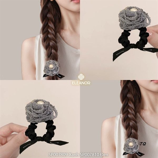 Cột tóc - SP007809 Màu Xanh