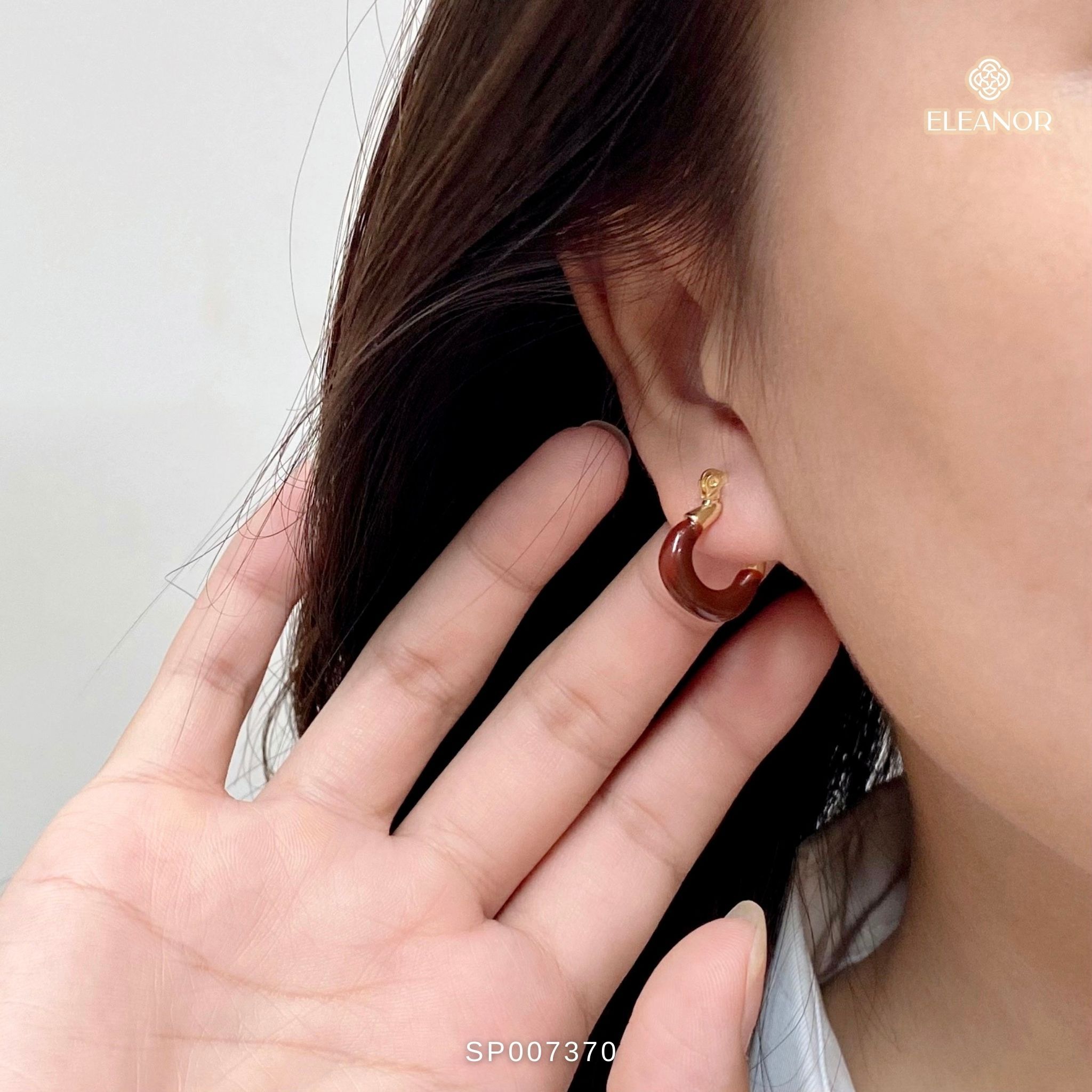 Bông tai - SP007370 đỏ