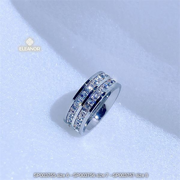 Nhẫn - SP003757 bạc size 8