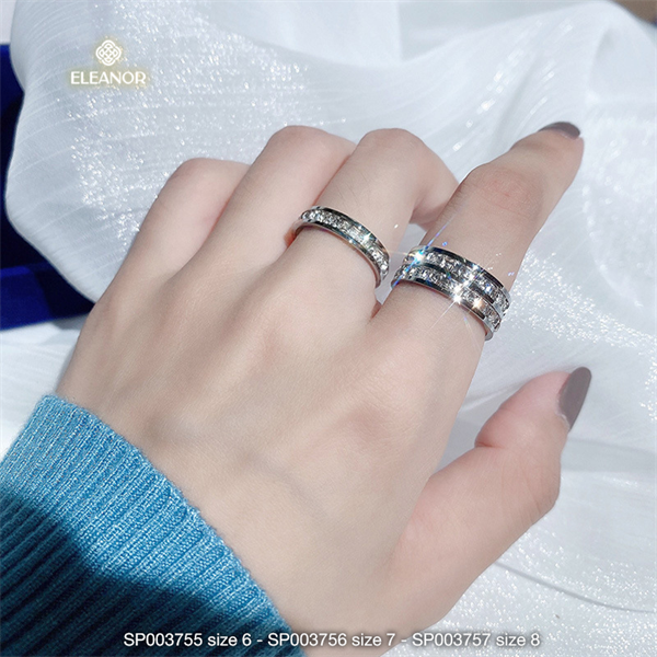Nhẫn - SP003755 bạc size 6